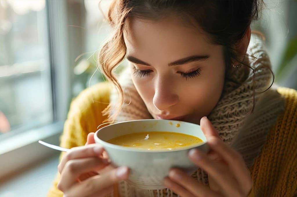 Sopa no inverno